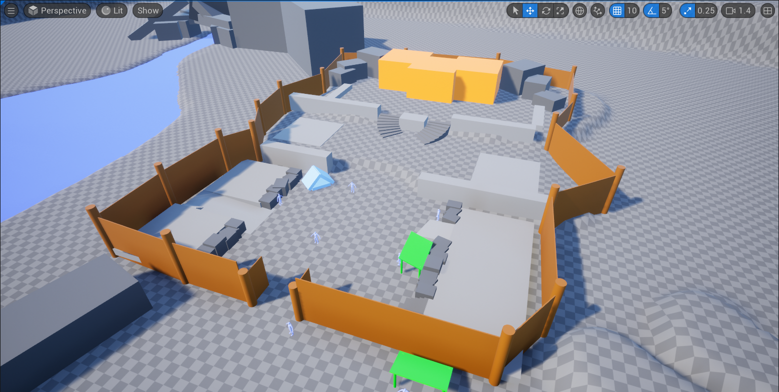 Blockout iteration 1